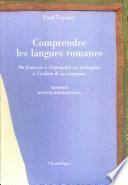 Comprendre les langues romanes