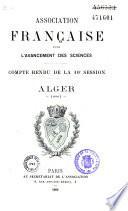 Compte rendu de la ... session - Association française pour l'avancement des sciences