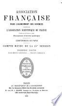 Compte rendu de la session