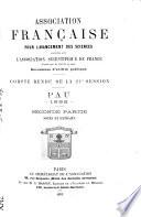 Compte rendu de la session
