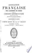 Compte rendu de la session