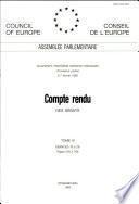 Compte rendu des débats