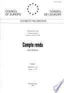 Compte rendu des débats