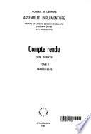 Compte rendu DES DEBATS TOME II SEANCES 9 a 19
