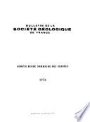 Compte rendu sommaire des séances de la Société geologique de France