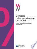 Comptes nationaux des pays de l'OCDE, Comptes de patrimoine financier 2017