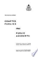 Comptes publics ...