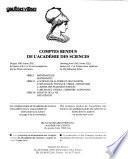 Comptes rendus de l'Académie des sciences