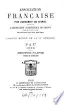 Comptes rendus de la ... session
