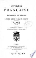 Comptes rendus de la ... session