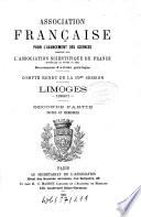 Comptes rendus de la ... session