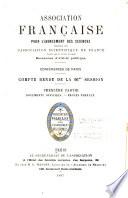 Comptes-rendus de la ... session