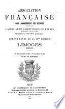 Comptes-rendus de la ... session