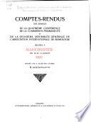 Comptes rendus des séances de la ... réunion de la Commission permanente de l'Association internationale de sismologie ...