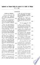 Comptes rendus des séances de la Société de biologie et de ses filiales
