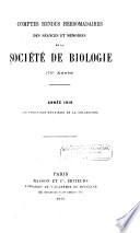 Comptes rendus des séances de la Société de biologie