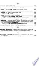 Comptes rendus des séances