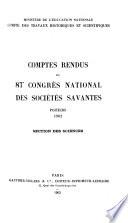 Comptes rendus du Congrès des sociétés savantes de Paris et des départements