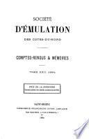 Comptes-rendus et mémoires