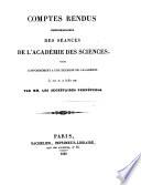 Comptes rendus hebdomadaires des seances de l'academie des sciences (etc.)