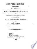 Comptes rendus hebdomadaires des séances de l'Académie des sciences