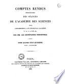Comptes rendus hebdomadaires des séances de l'Académie des sciences