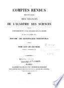 Comptes rendus hebdomadaires des séances de l'Académie des sciences