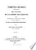 Comptes rendus hebdomadaires des séances de l'Académie des Sciences