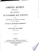 Comptes rendus hebdomadaires des séances de l'Académie des sciences