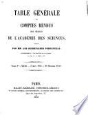 Comptes rendus hebdomadaires des séances de l'Académie des sciences