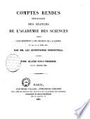 Comptes rendus hebdomadaires des séances de l'Académie des sciences