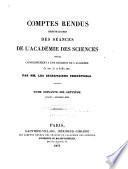 Comptes rendus hebdomadaires des séances de l'Académie des sciences
