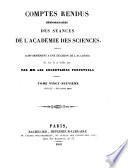Comptes rendus hebdomadaires des séances de l'Académie des sciences