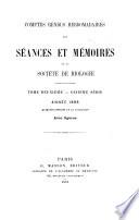 Comptes rendus hebdomadaires des séances et mémoires de la Société de biologie