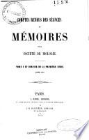 Comptes rendus hebdomadaires des séances et mémoires de la Société de biologie