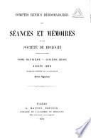 Comptes rendus hebdomadaires des séances et mémoires de la Société de biologie