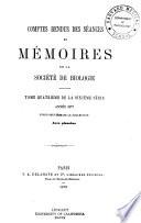 Comptes rendus hebdomadaires des séances et mémoires de la Société de biologie