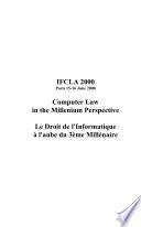 Computer law in the millenium perspective