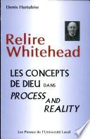 Concepts de Dieu dans Process and Reality de Alfred North Whitehead