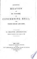 Concerning Heaven & Its Wonders & Concerning Hell