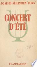 Concert d'été