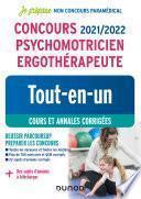 Concours 2021/2022 Psychomotricien Ergothérapeute