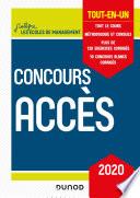 Concours Accès - 2020