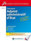 Concours Adjoint administratif d'Etat - Catégorie C