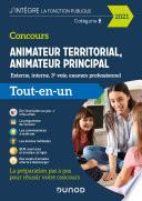 Concours Animateur territorial, animateur principal - 2021