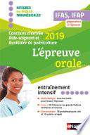 Concours AS/AP - L'épreuve orale - 2019