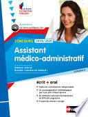 Concours Assistant médico-administratif 2019-2020