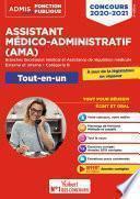 Concours Assistant médico-administratif - Catégorie B - Tout-en-un