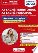 Concours Attaché territorial - Catégorie A - Annales corrigées