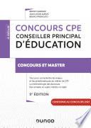 Concours CPE - Conseiller principal d'éducation - 5e éd.